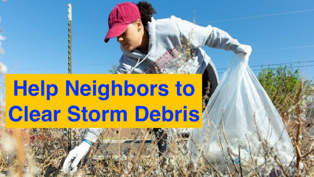 Volunteer to Clear Storm Debris | VOMO