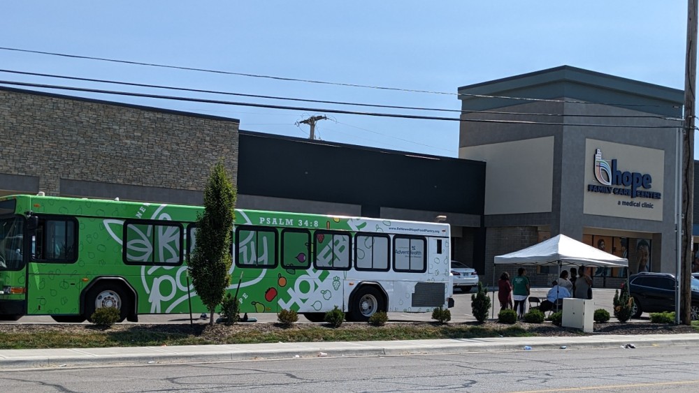 Hopesource Bus Hope Bus to Beacon Light Church Jan 16 | VOMO