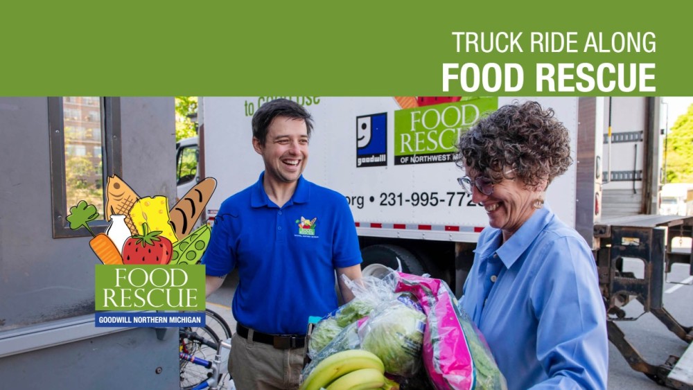 Food Rescue Driver Truck Ride Along with Food Rescue | VOMO